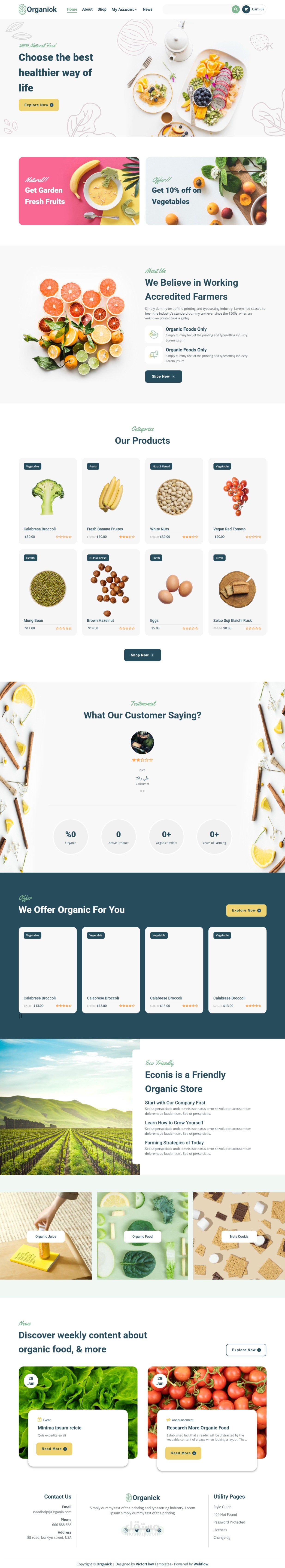 Organick Ecommerce