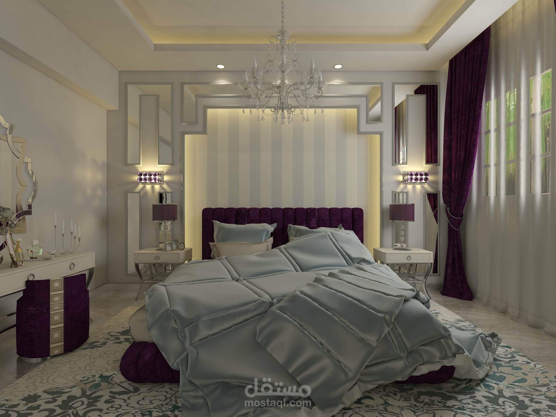 غرفه نوم رئيسيه