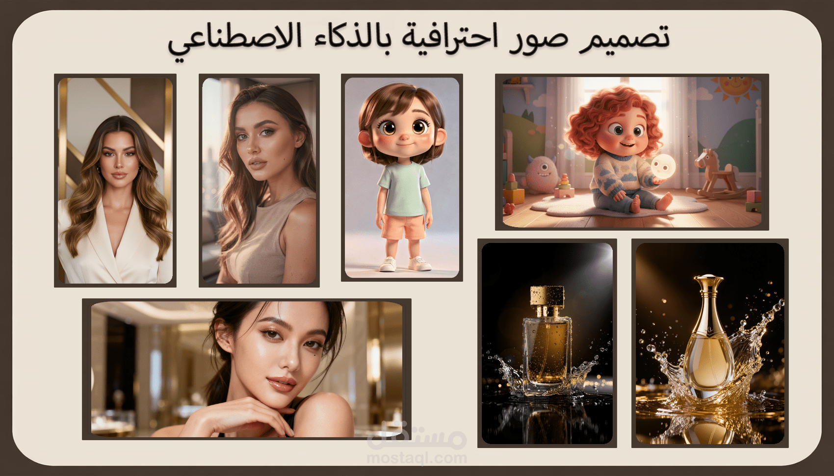 تصميم صور احترافية بالذكاء الاصطناعي (AI)