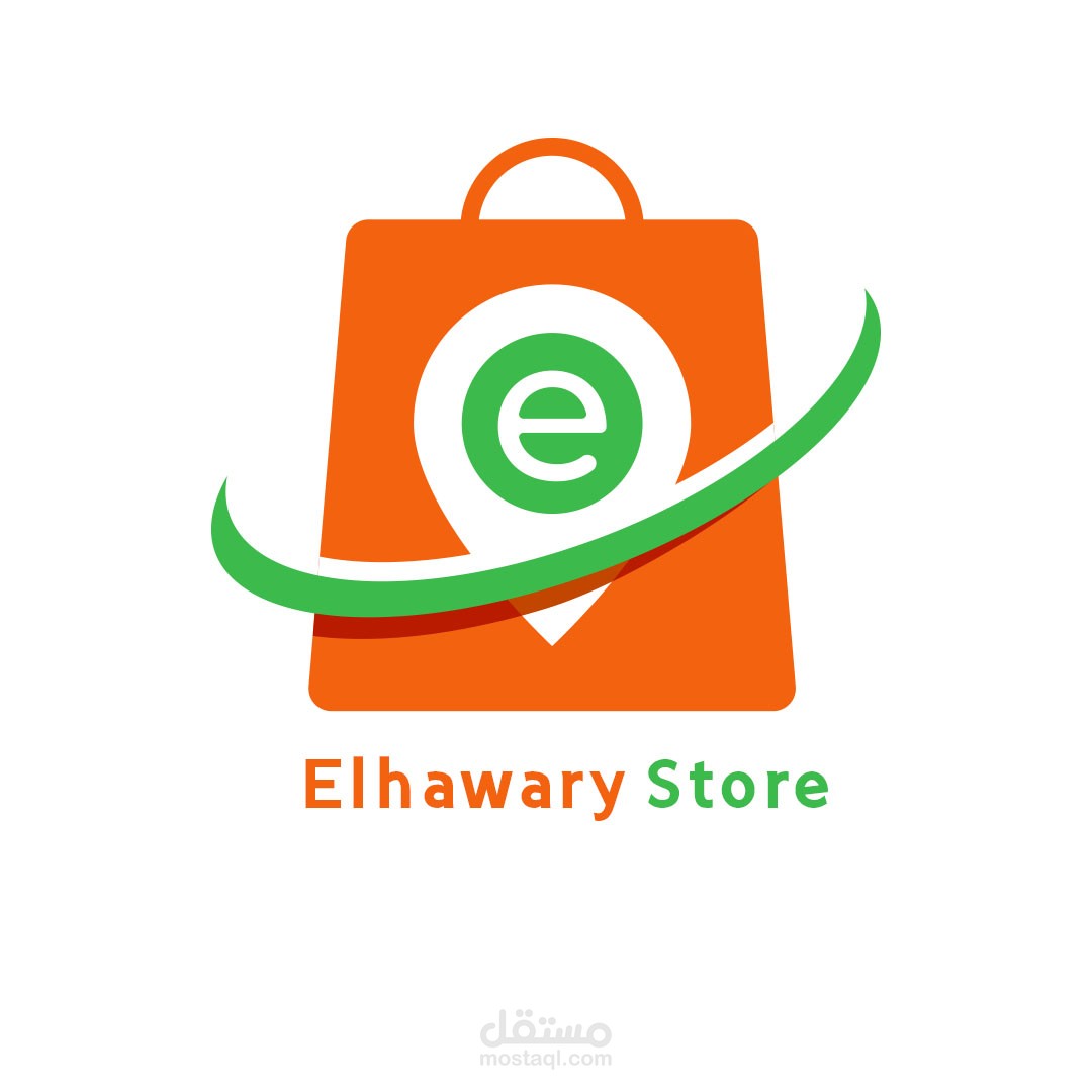 تصميم لوجو لشركتي Elhawary Store