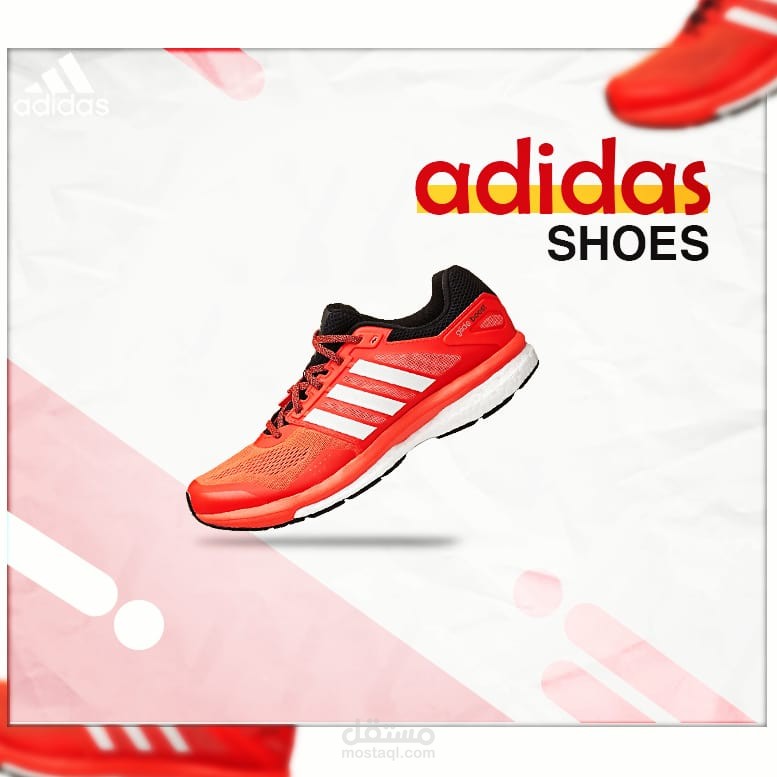 تصميم سوشيال ميديا Adidas