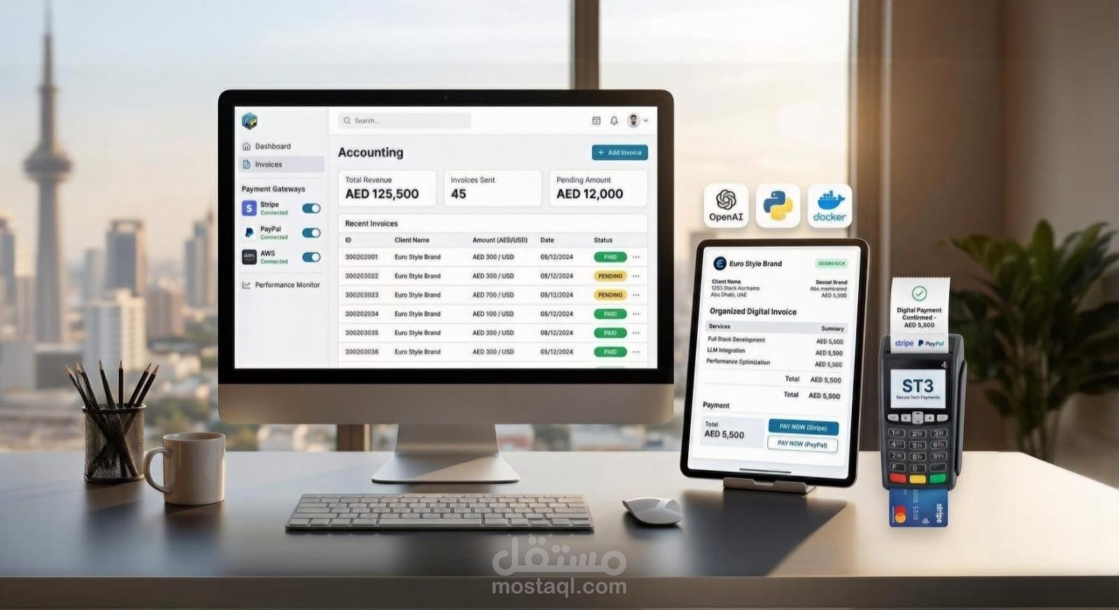 منصة ربط وإدارة بوابات الدفع (Payment Gateway Integration Platform)