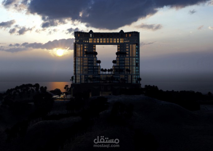 تصميم فندق كيان شدا ، الباحة ، المملكة العربية السعودية