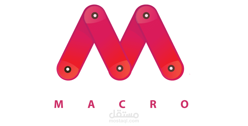 لوجو حرف الM