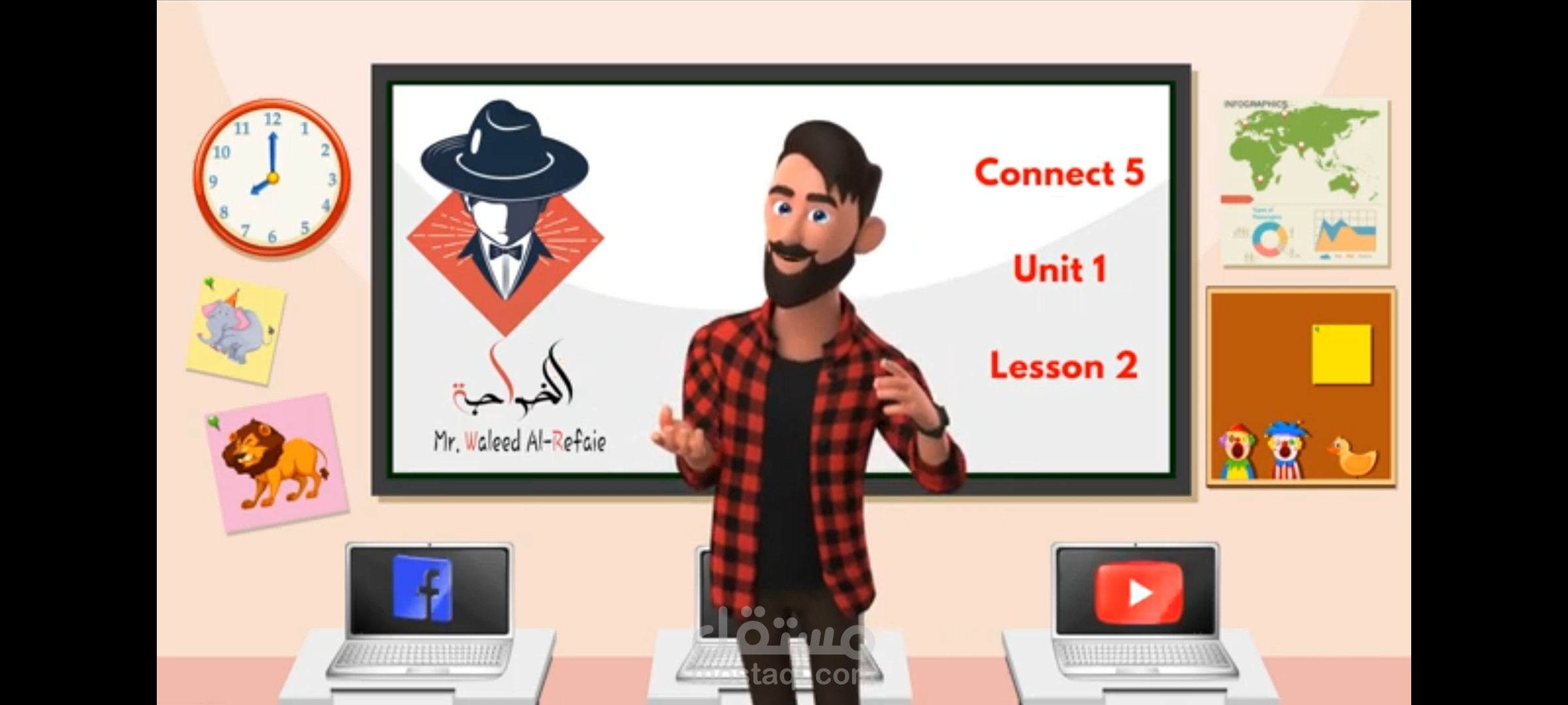 شرح محتوى تعليمي لدرس لغه انجليزية