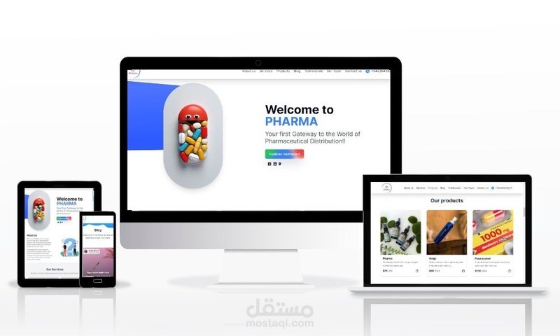 قالب صيدلية