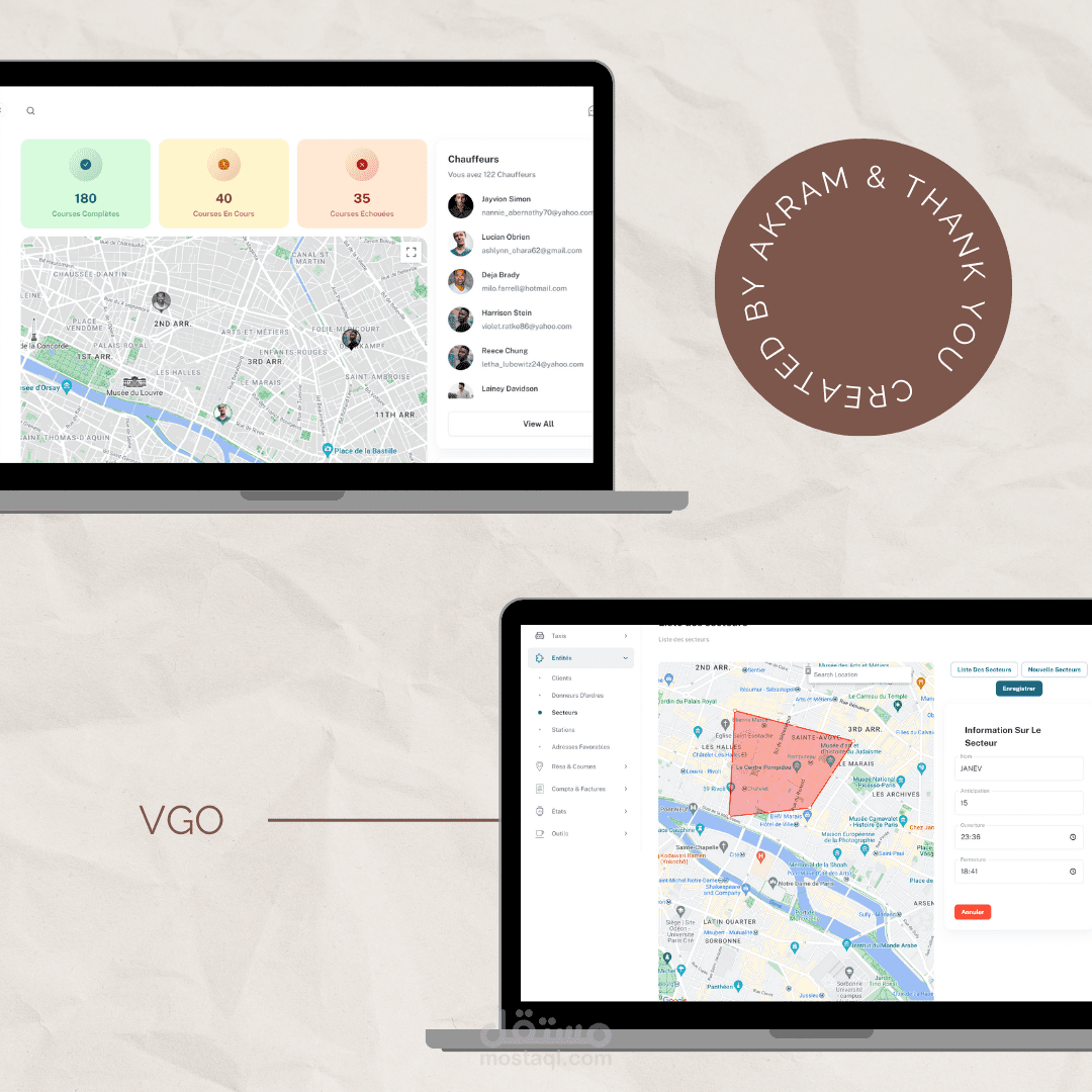 VGO TAXIS - التاكسي والعملاء