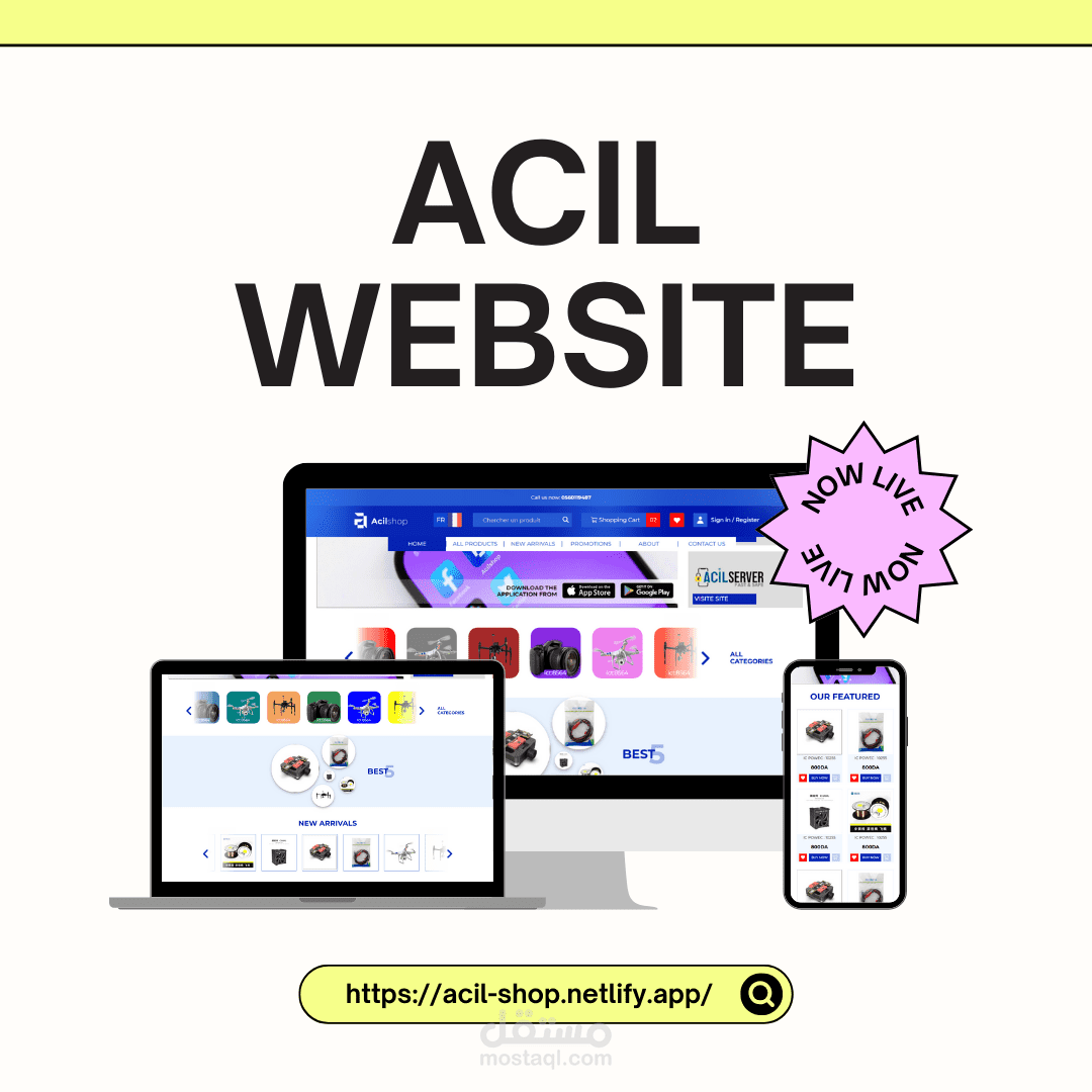 Acil Shop Ecommerce