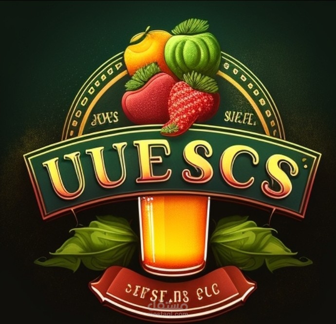 لوجو لمحل عصير