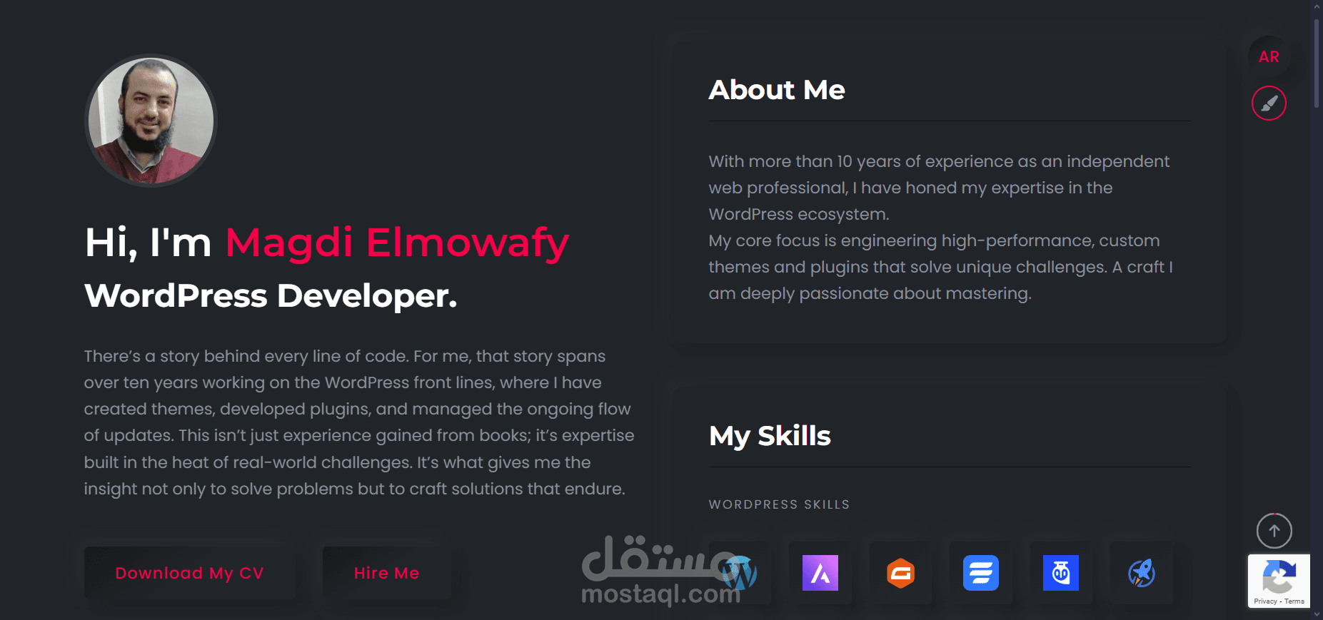 موقع مجدي الموافي الشخصي