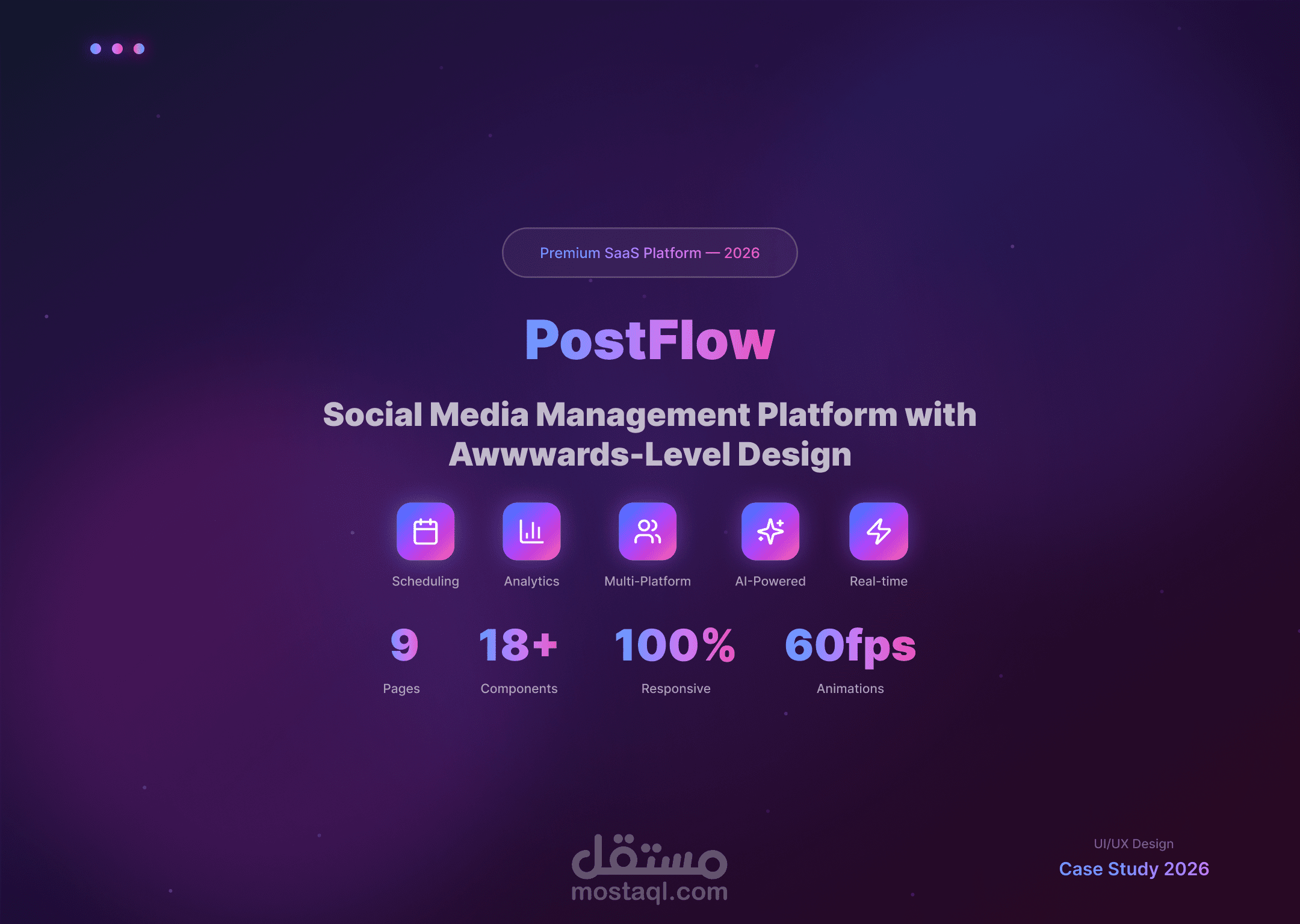 PostFlow — Social Media Management Platform