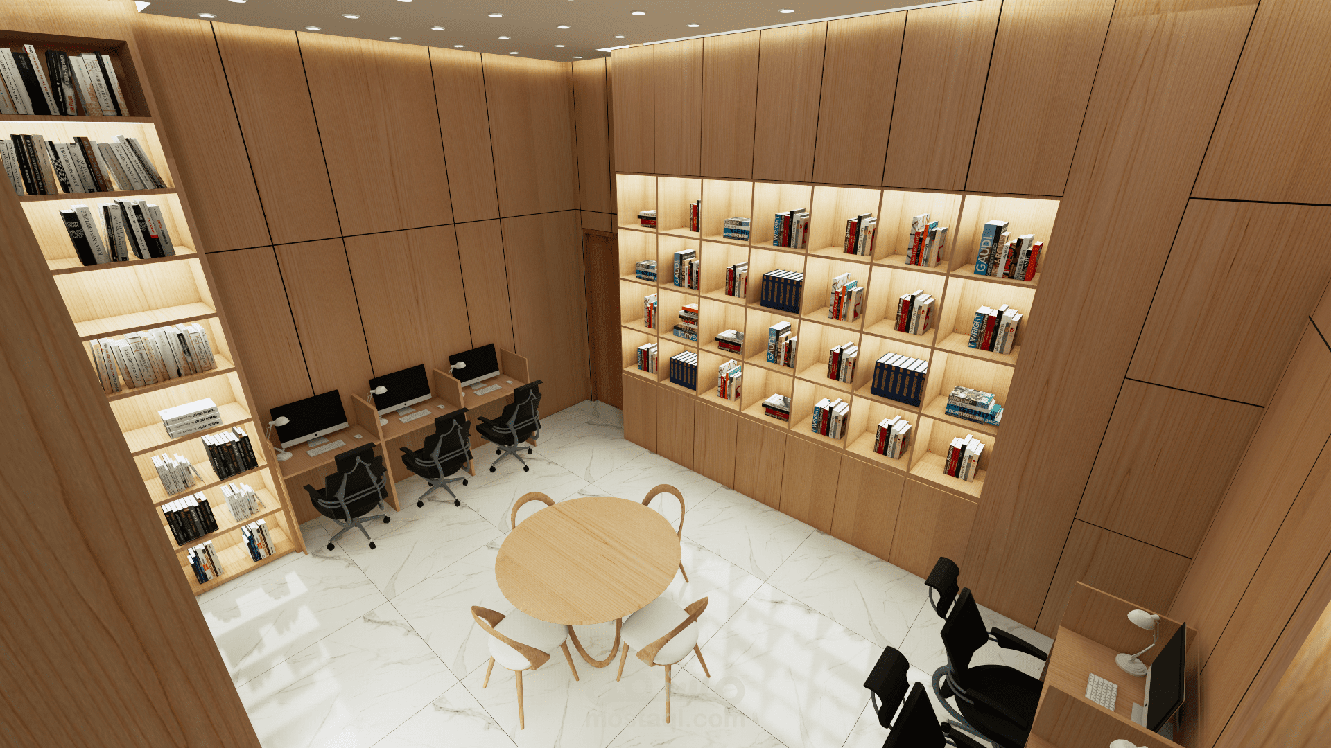 تصميم مكتبة