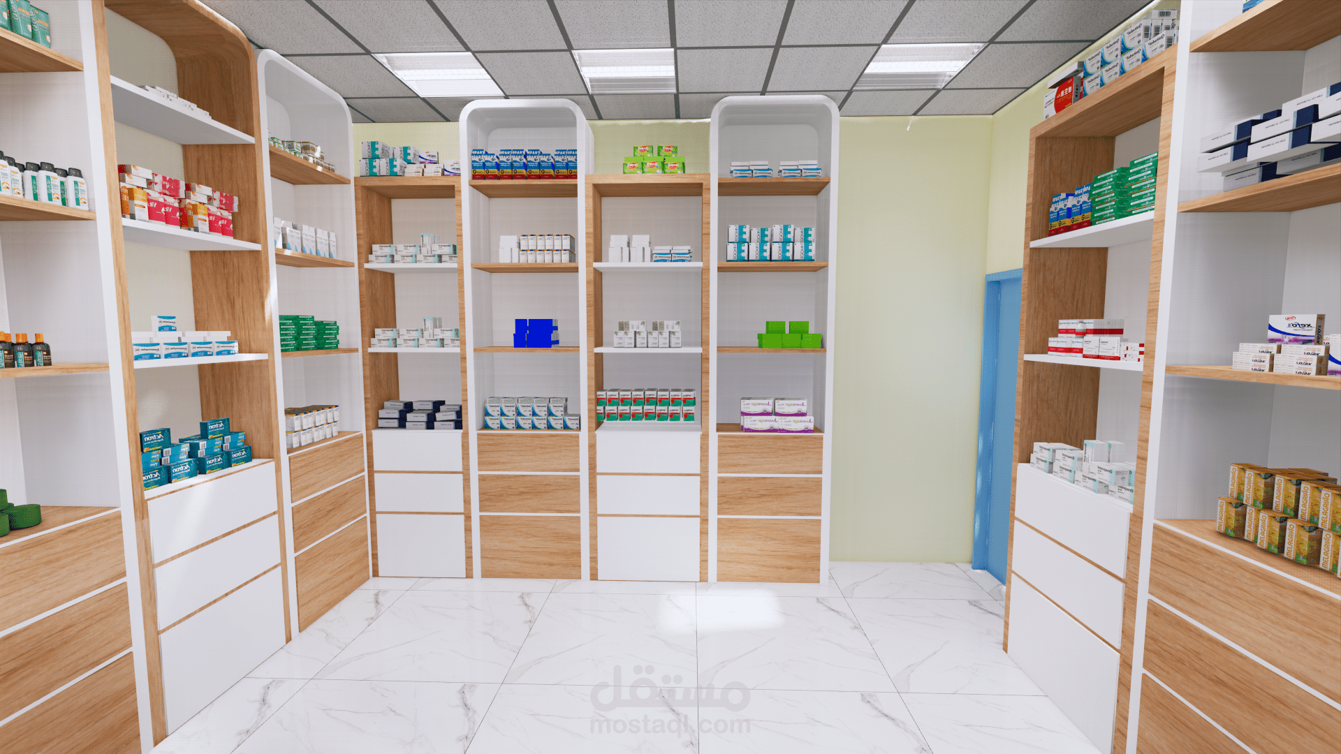 تصميم صيدلية
