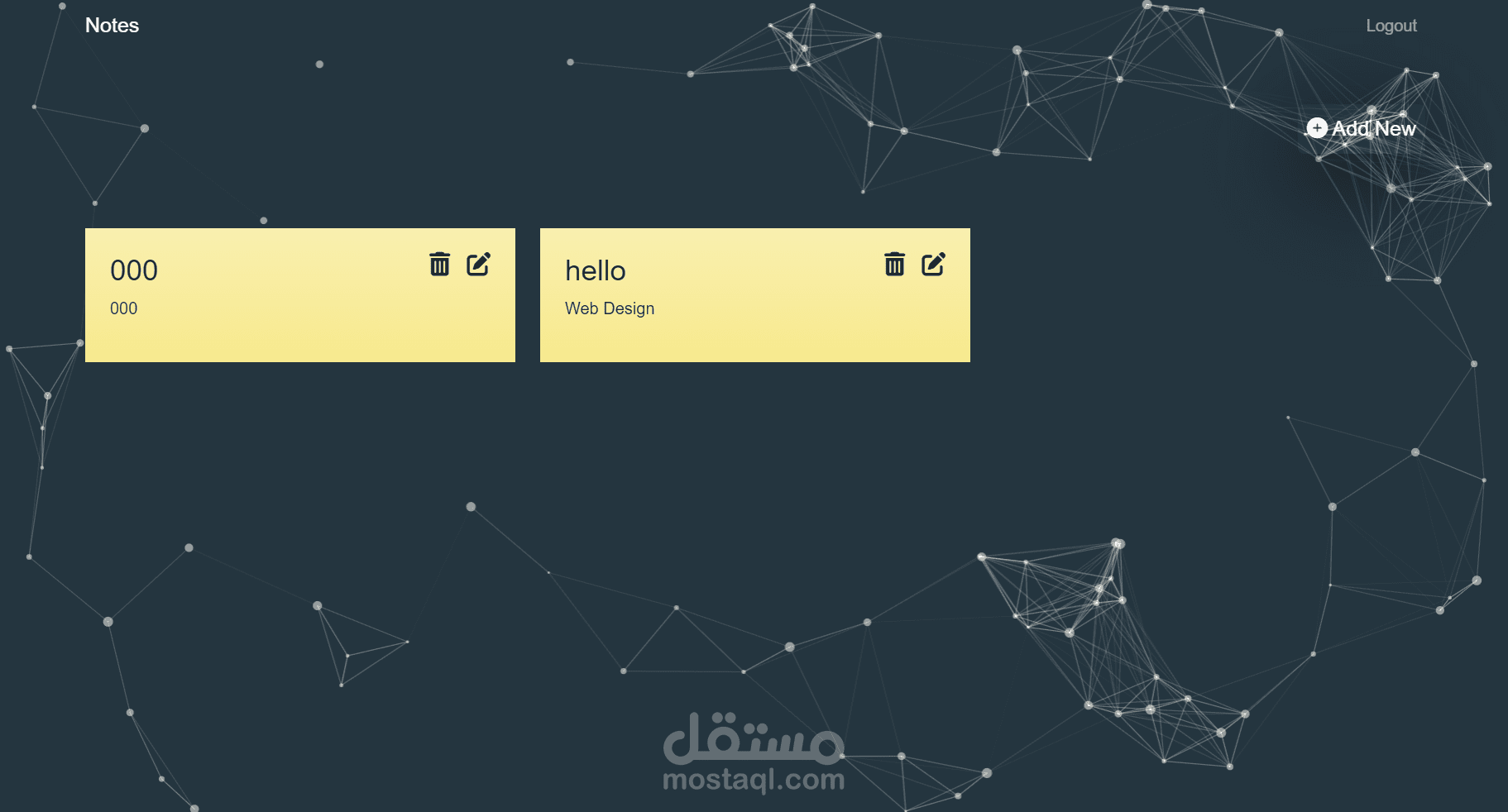 موقع ملاحظات