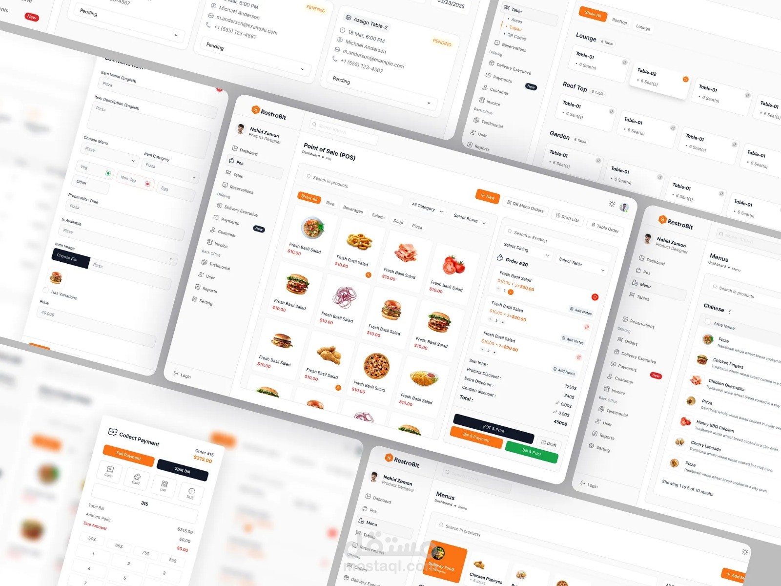 Restaurant Menu System API