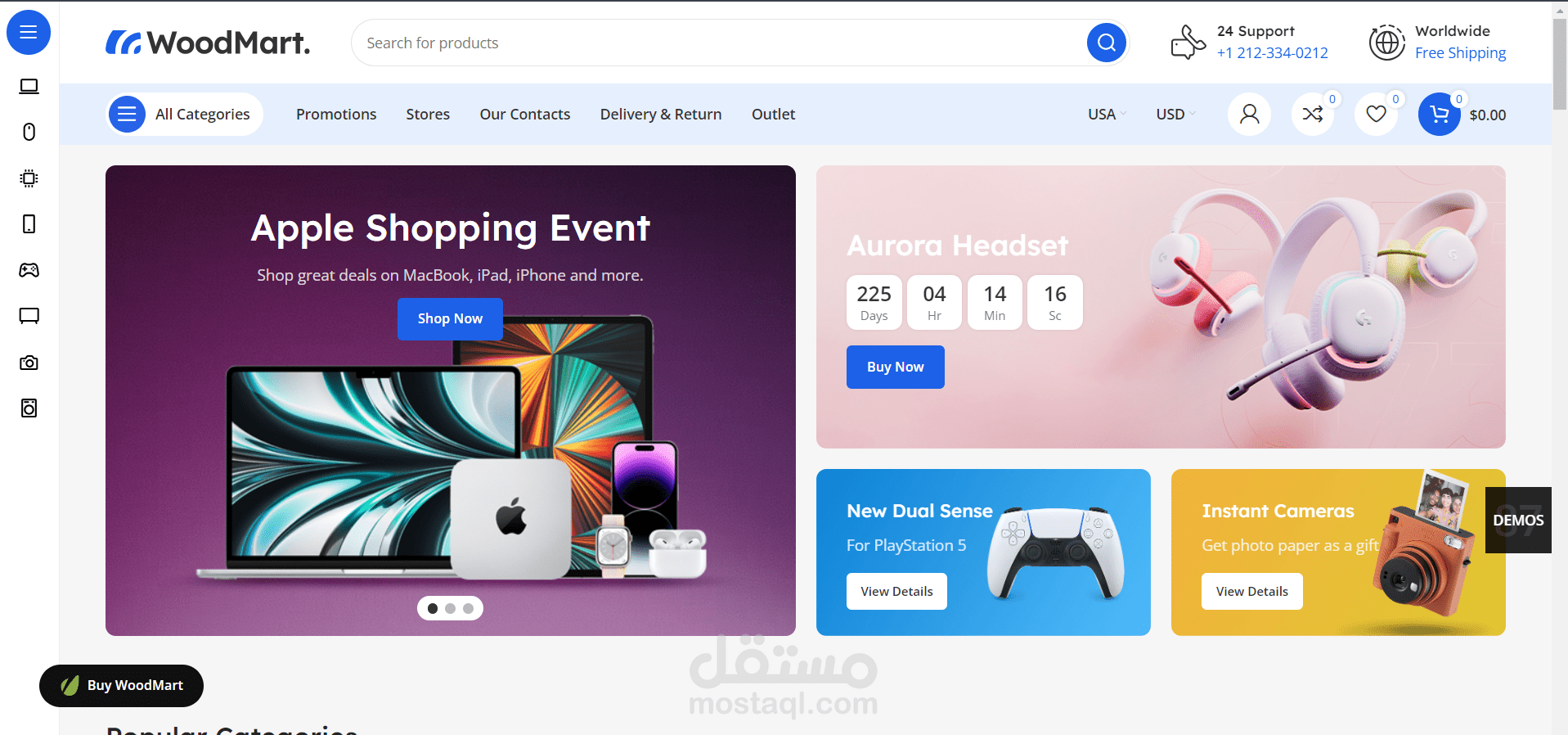 Ecommerce website