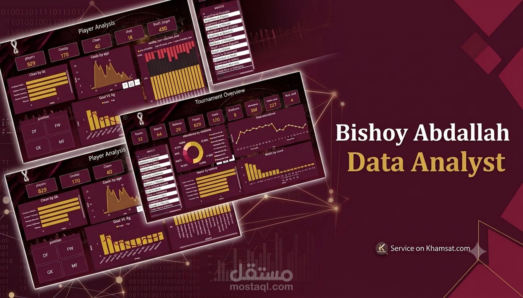 تحليل بيانات كاس العالم قطر 2022 ( sql -python-power pi )