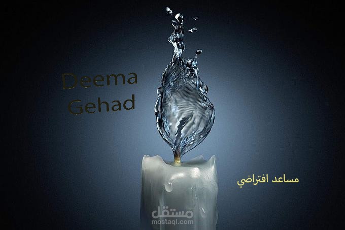 عينة عمل من مشروع مساعدة افتراضية لزبون محلي