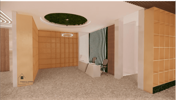 University library design/تصميم مكتبة جامعية