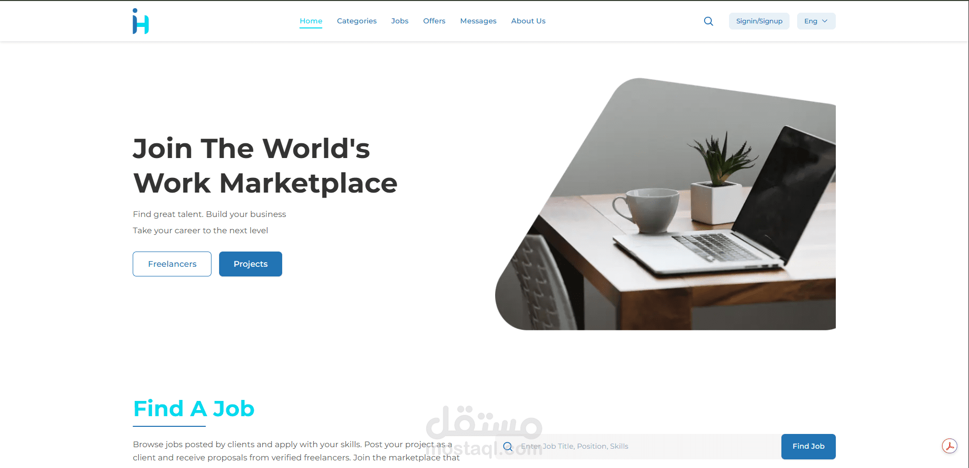 JINH - Join The World's Work Marketplace