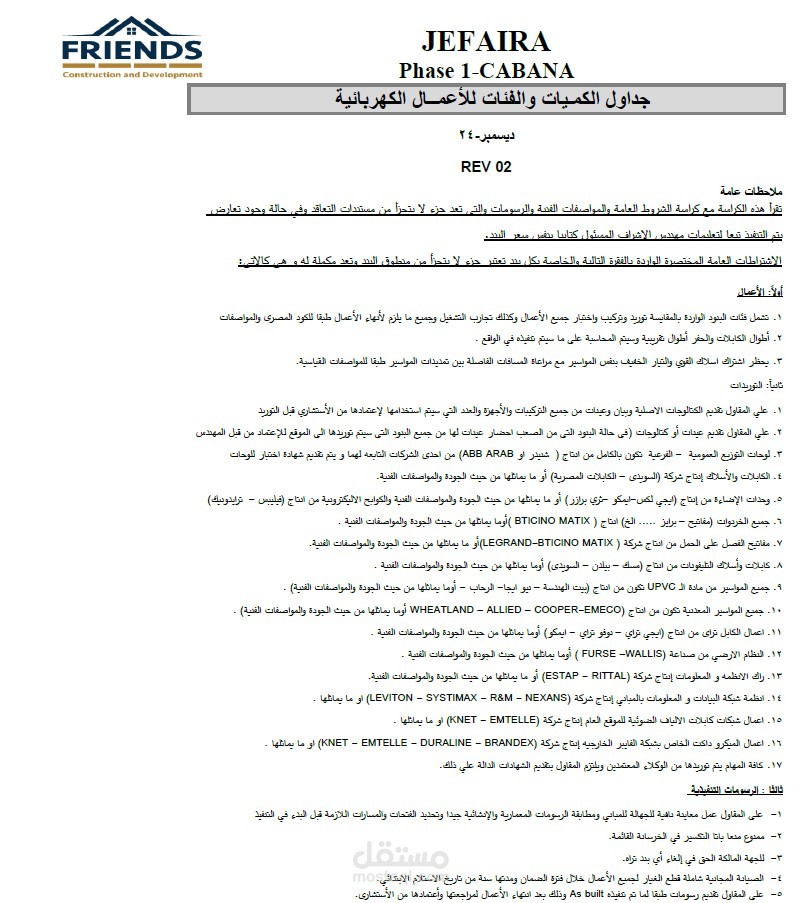 الكتابة بطريقة إحترافية والمراجعة على العقود بعد الكتابة والتنسيق الجيد جداً