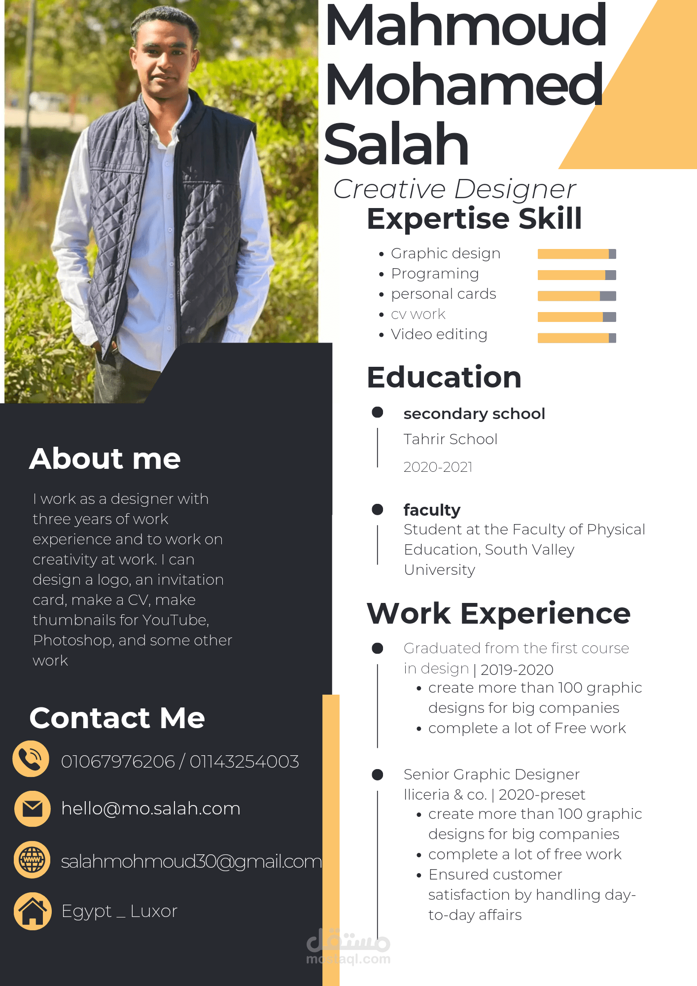 سيرة ذاتية ( CV )