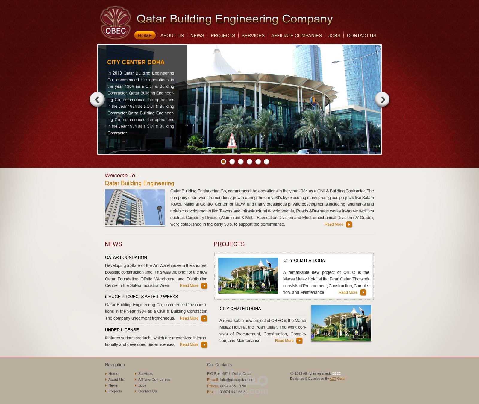   Qatar Building Engineering Co