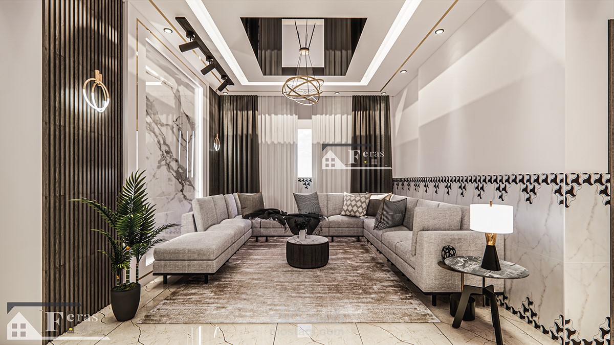 تصميم شقة سكنية
