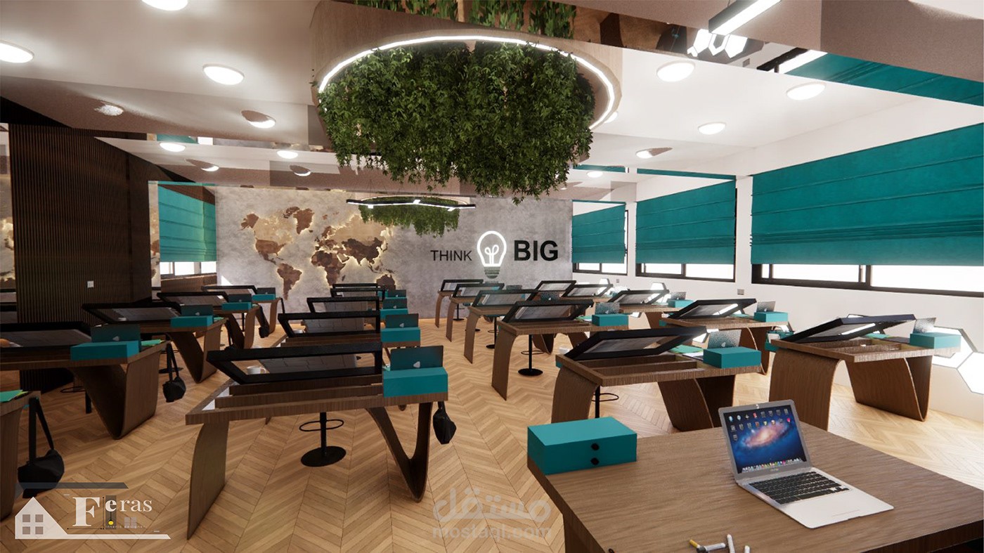 تصميم قاعة دراسية