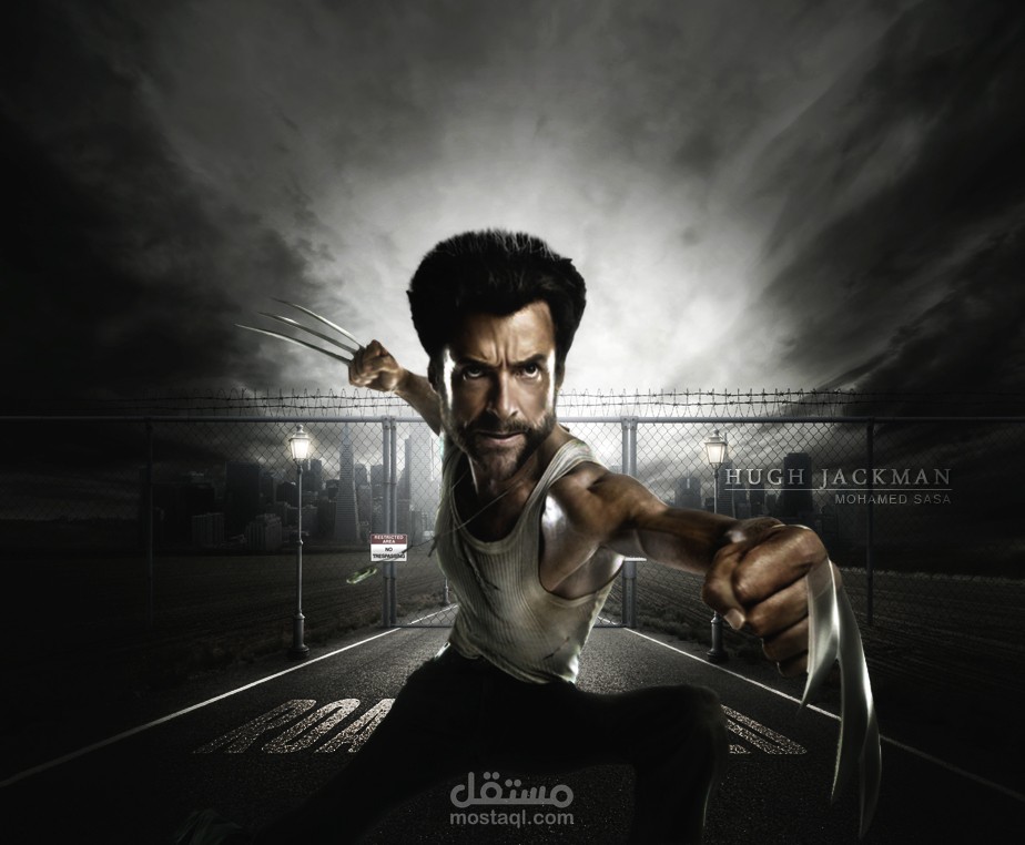 Hugh Jackman Caricature