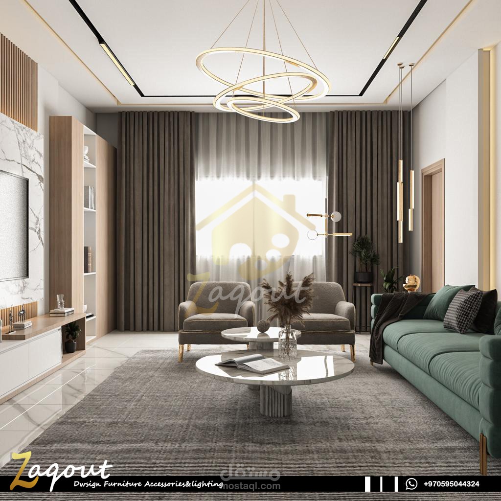 غرفة المعيشة-living room