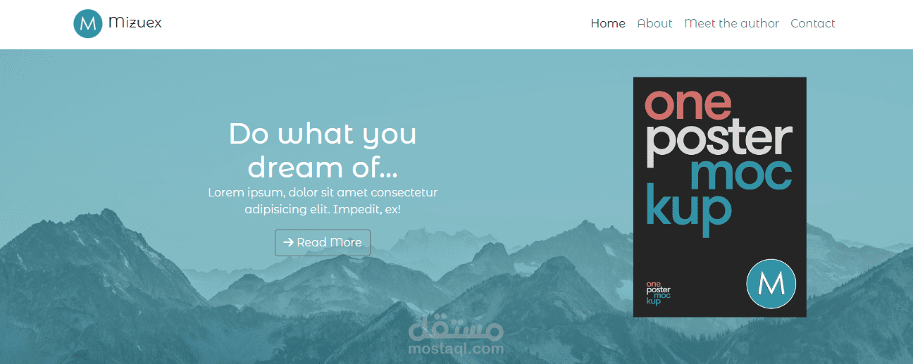 Responsive landingPage