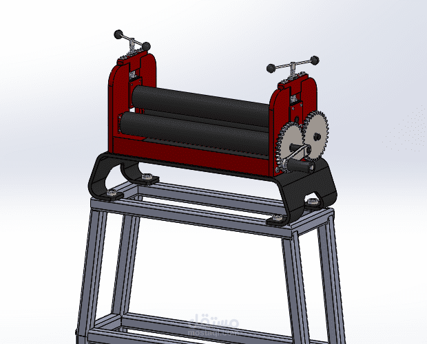 آلة درفلة الصفائح المعدنية