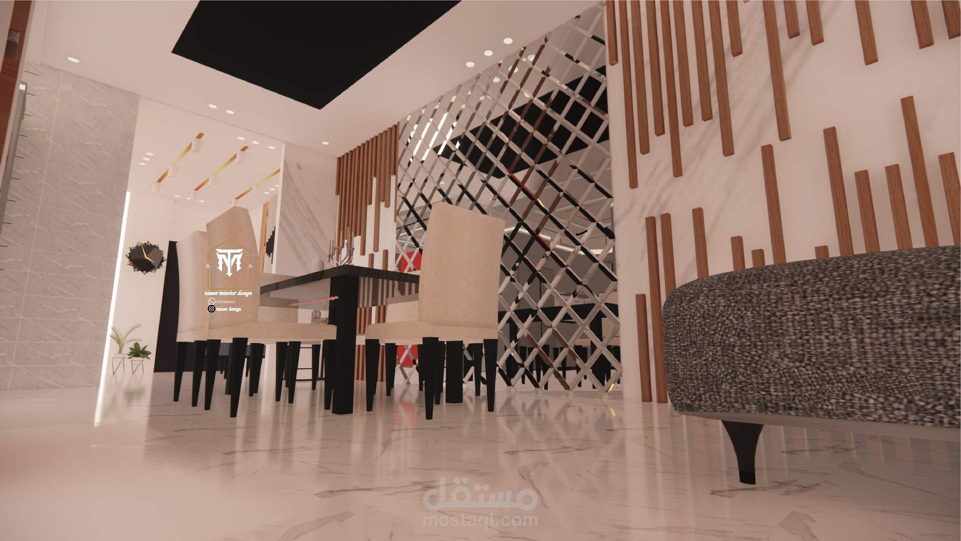 تصميم صالة طعام