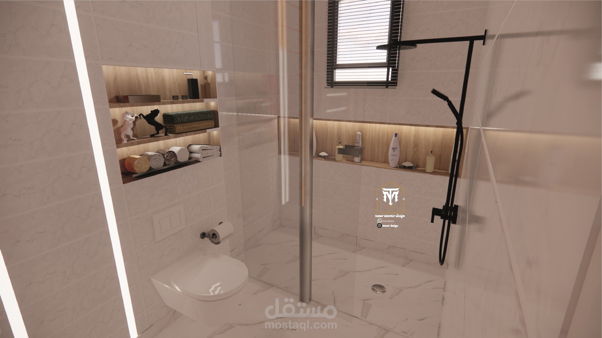 تصميم حمام