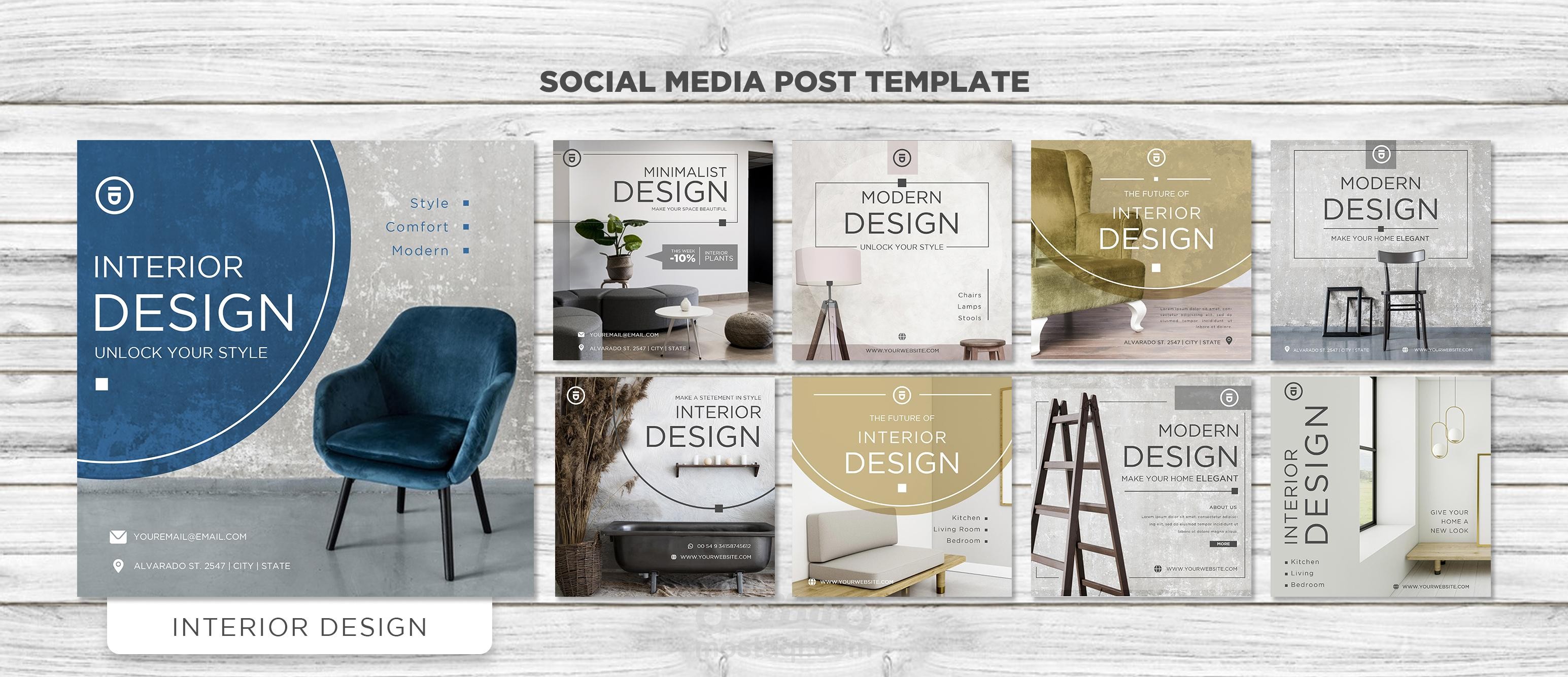 furniture social media banner