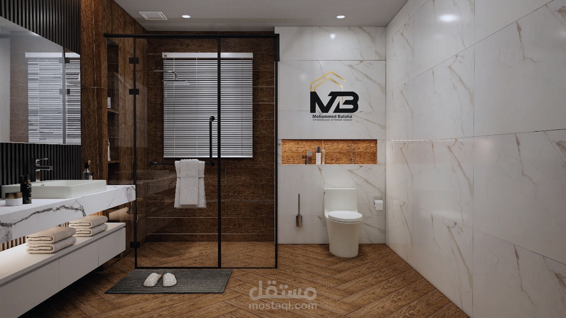 تصميم حمام( bathroom design)