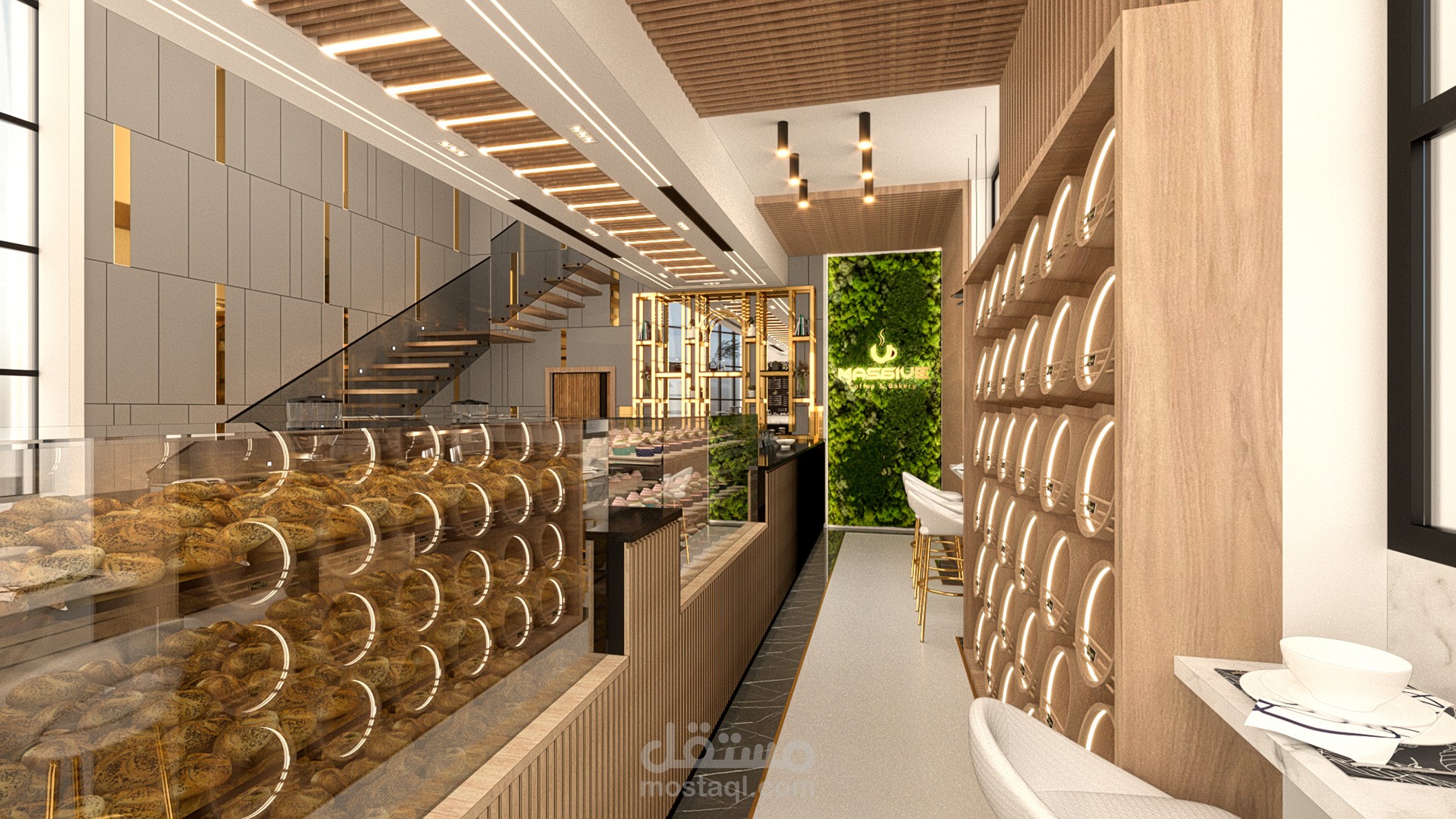 تصميم مخبز