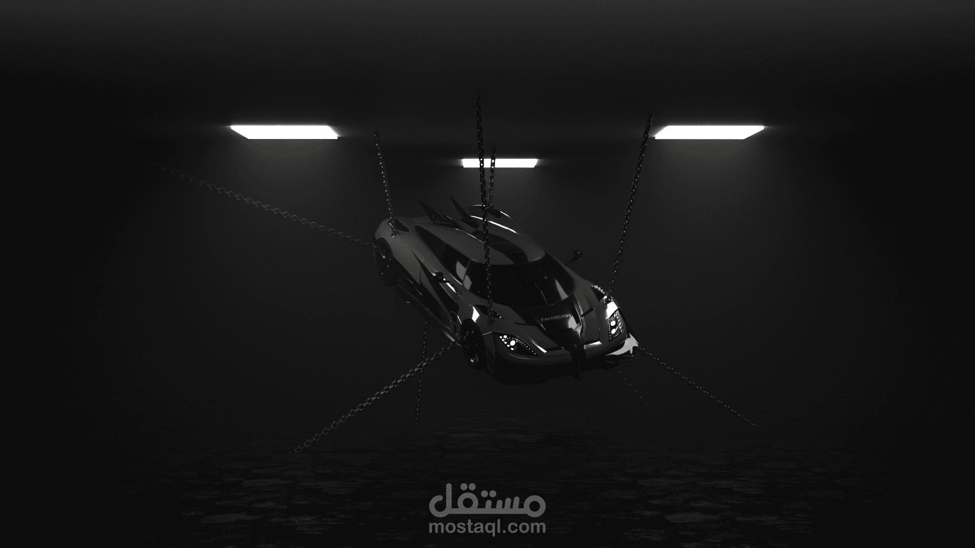 Long Cinematic view (Koenigsegg)