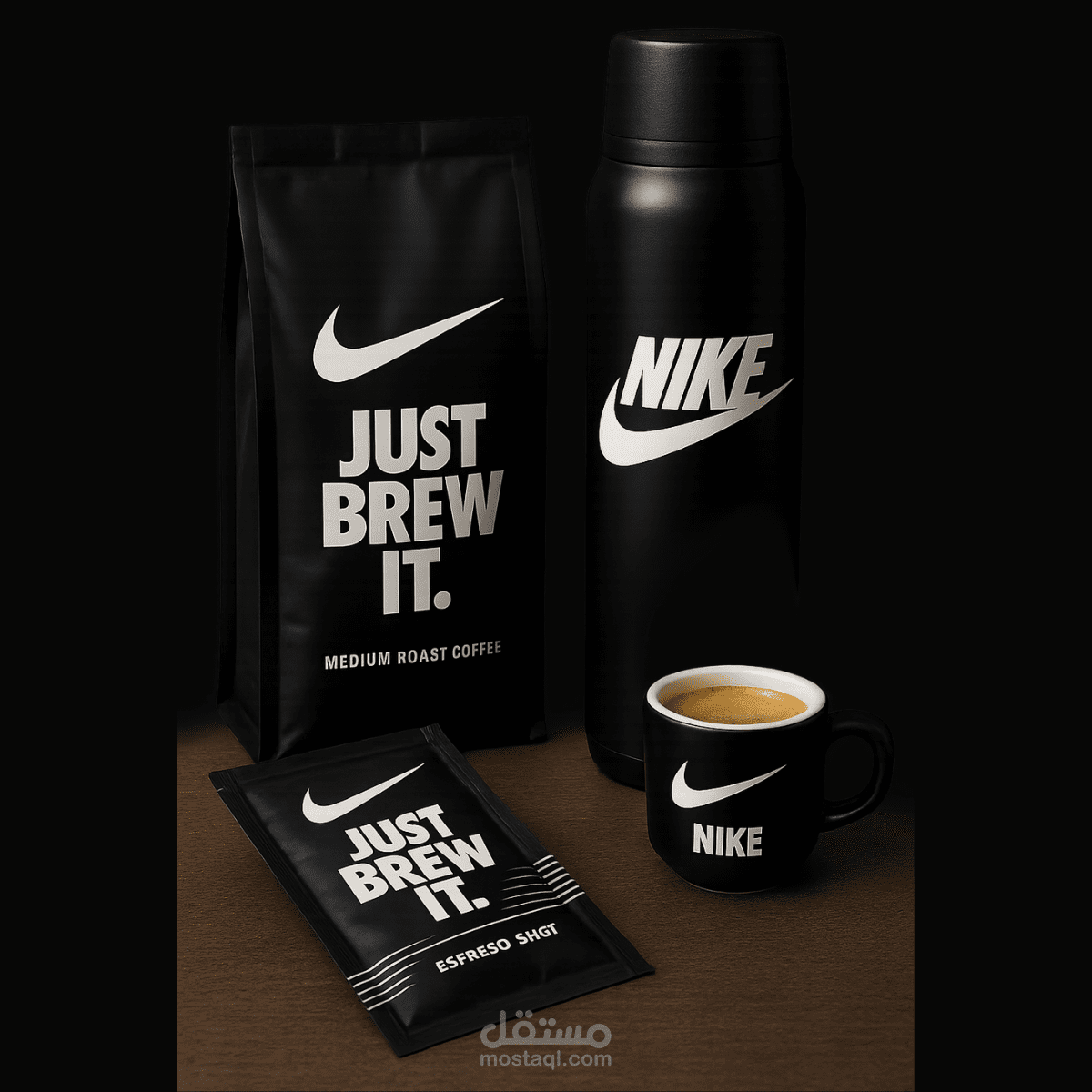 Nike as a coffee