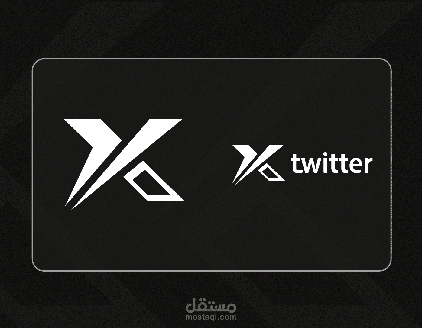 Twitter X - Logo Redesign Concept