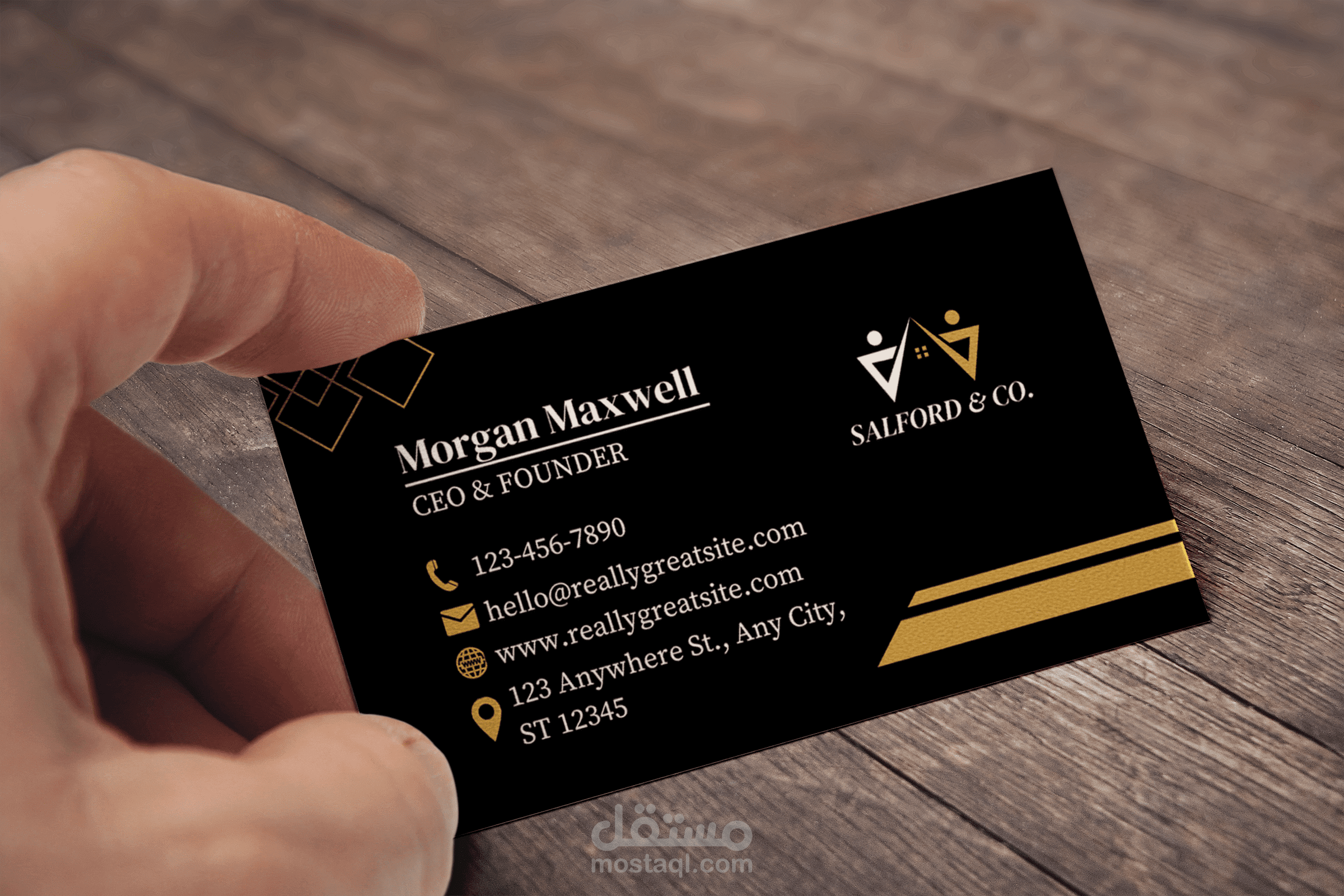 Morgan Maxwell Business Card