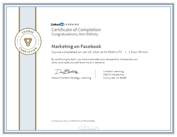 Marketing on Facebook