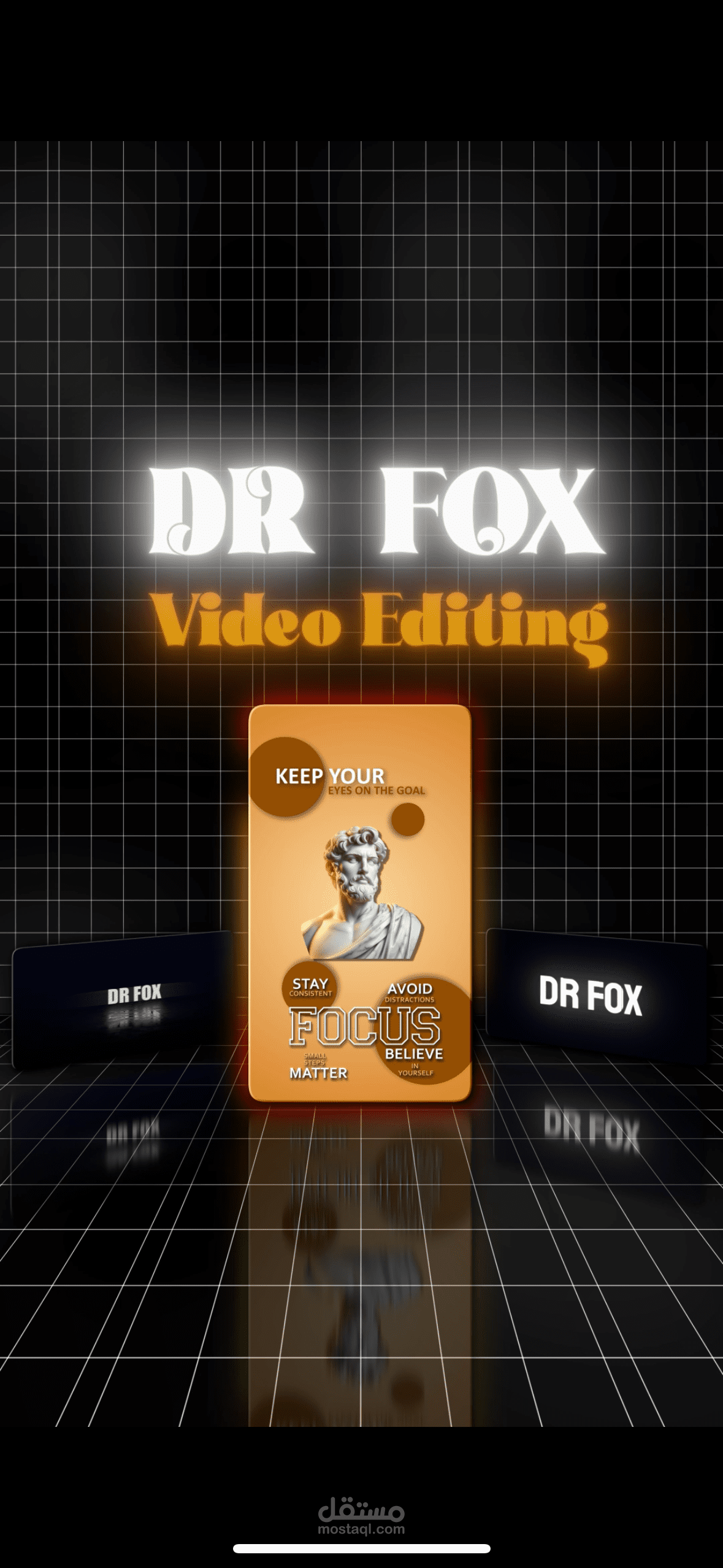 تصميم 3d يصلح للفيديوهات القصيره ريلز وشورت