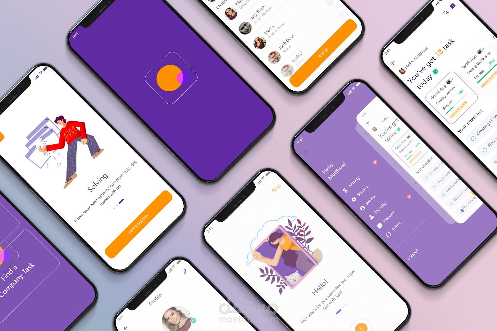تحويل تصميم xd الى واجهات باستخدام flutter