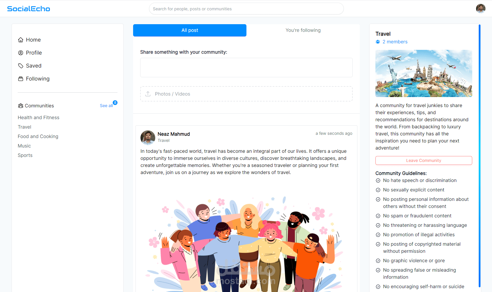 github.com/yossefsabry/socialecho