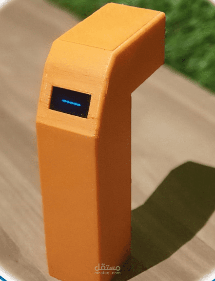 Remote body temperature measuring device