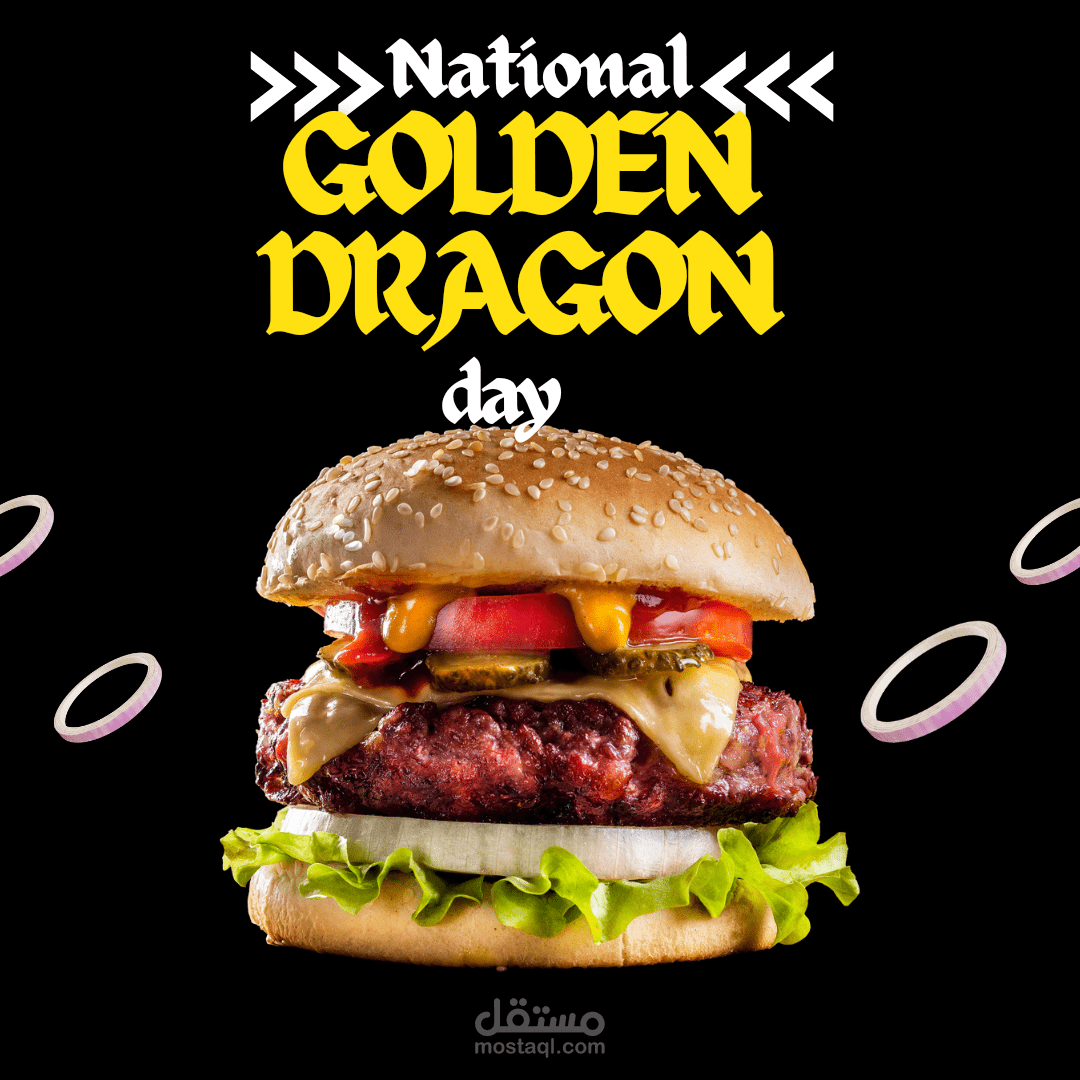 Golden dragon Burger