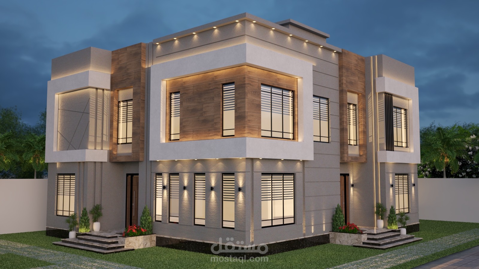 تصميم واجهات مودرن