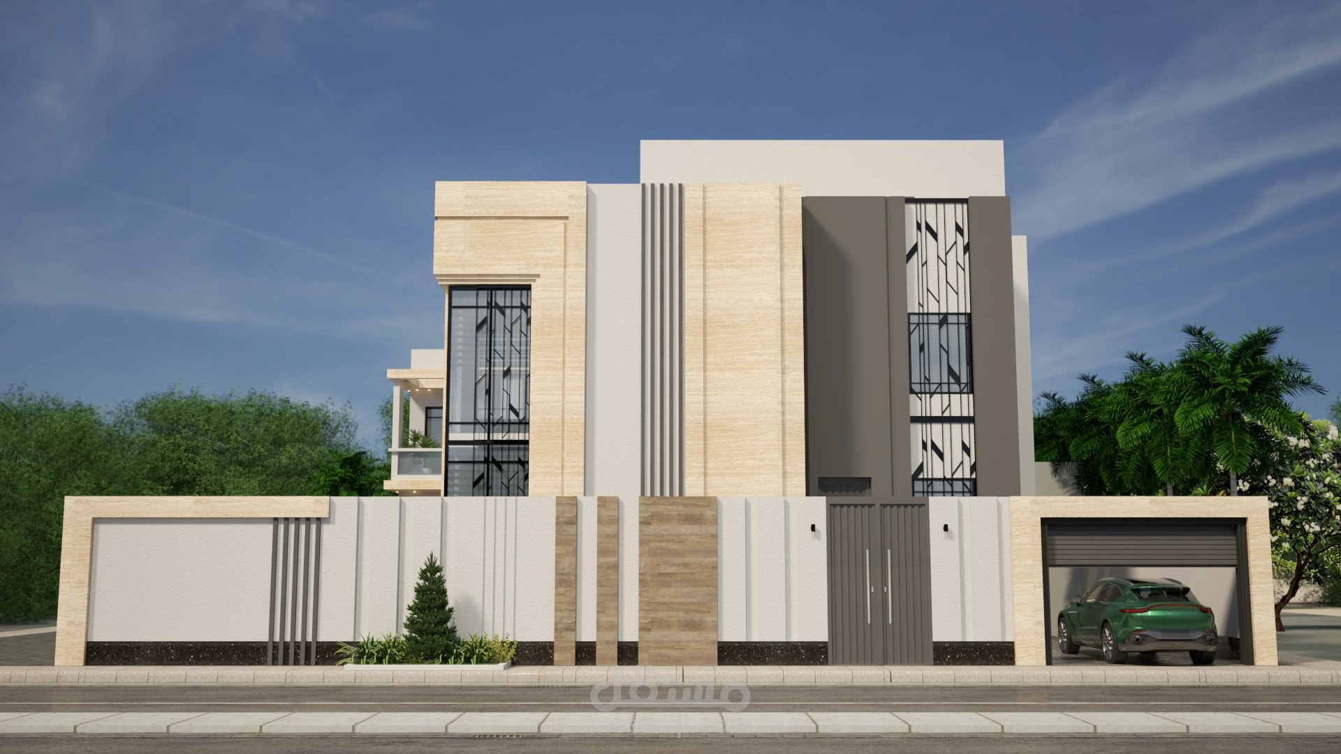 تصميم واجهات مودرن